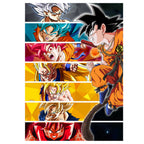 Productafbeelding Goku Metalen Poster voor Dragon Ball Fans