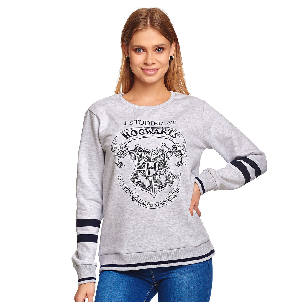 Product image Harry Potter - I Studied at Hogwarts Women's Sweater Grey