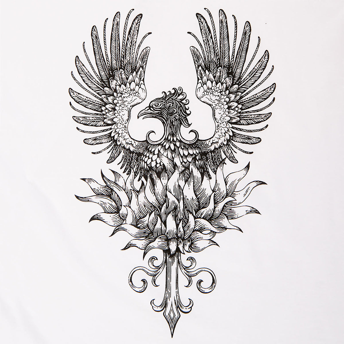 Productafbeelding Harry Potter - Phoenix T-shirt Dames wit