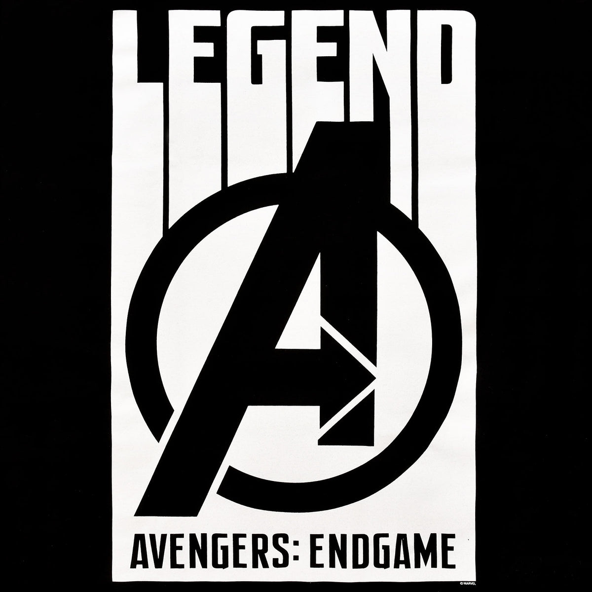 Productafbeelding Avengers - Legend T-shirt zwart