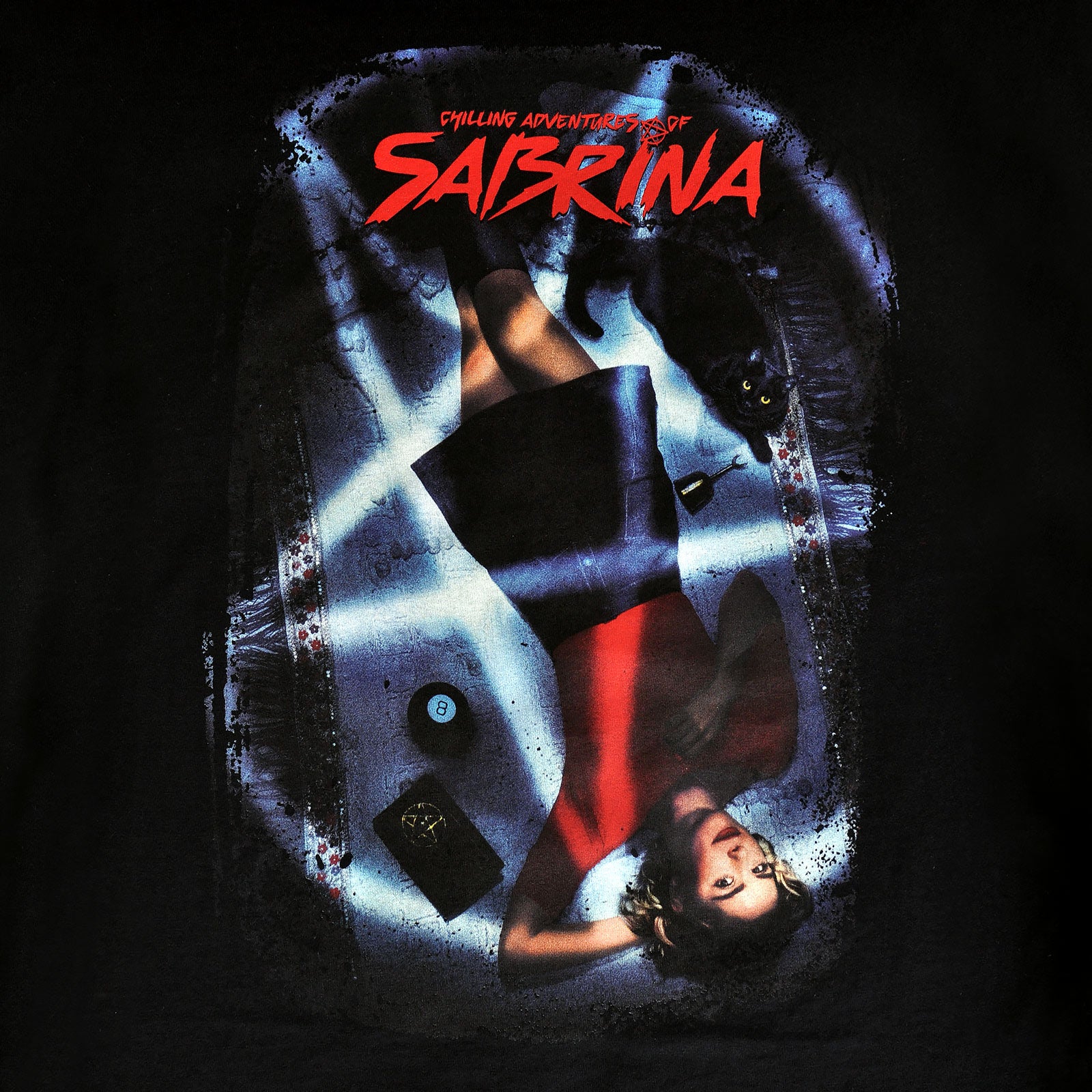 Productafbeelding Chilling Adventures of Sabrina - Poster T-Shirt Dames zwart