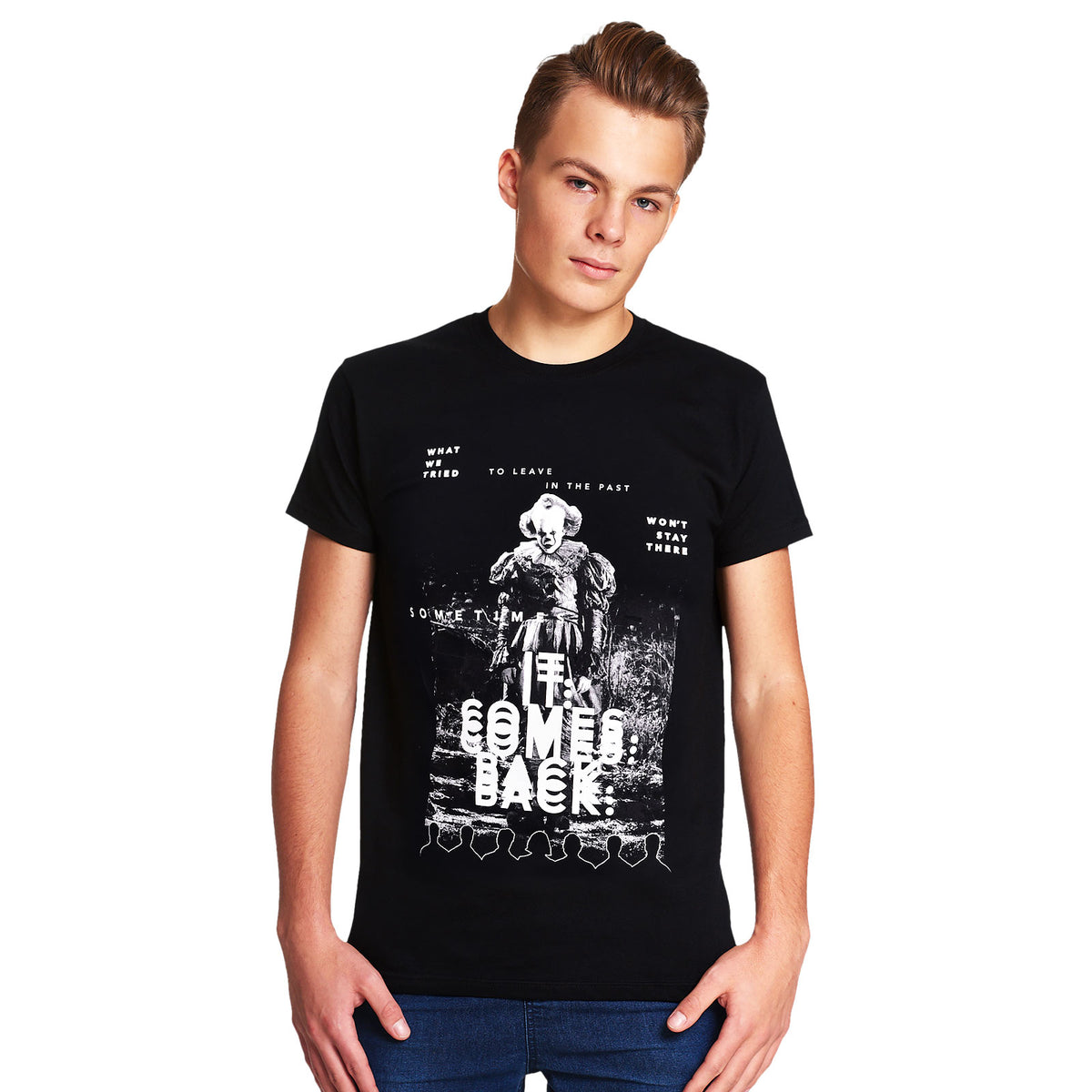 Productafbeelding Stephen King's IT - IT Comes Back T-shirt zwart