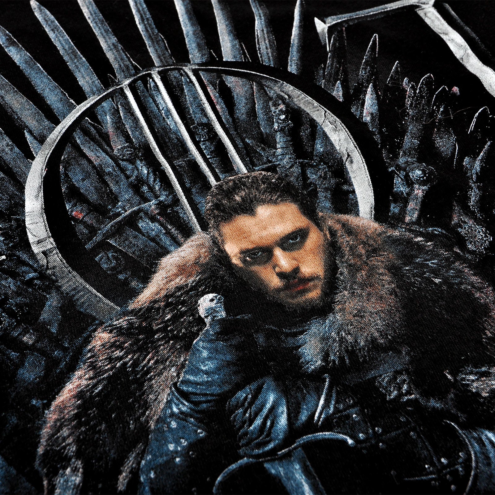 Productafbeelding Game of Thrones - Jon Snow Voor De Troon T-shirt zwart