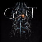 Productafbeelding Game of Thrones - Jon Snow Voor De Troon T-shirt zwart