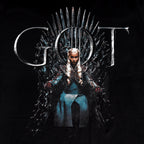 Productafbeelding Game of Thrones - Daenerys For The Throne T-Shirt zwart