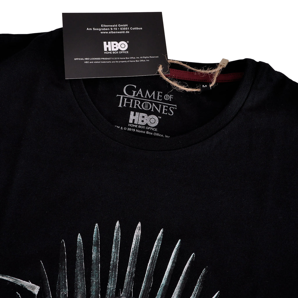 Productafbeelding Game of Thrones - Daenerys For The Throne T-Shirt zwart