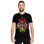 Productafbeelding Power Rangers - Team T-Shirt Zwart