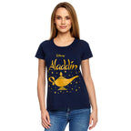 Productafbeelding Aladdin - Wonderlamp Dames T-shirt Blauw