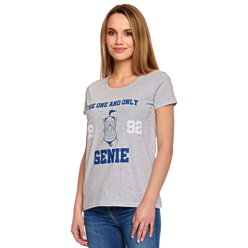 Productafbeelding Aladdin - Genie Dames T-shirt Grijs