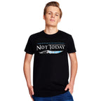 Productafbeelding Not Today T-Shirt voor Game of Thrones Fans Zwart