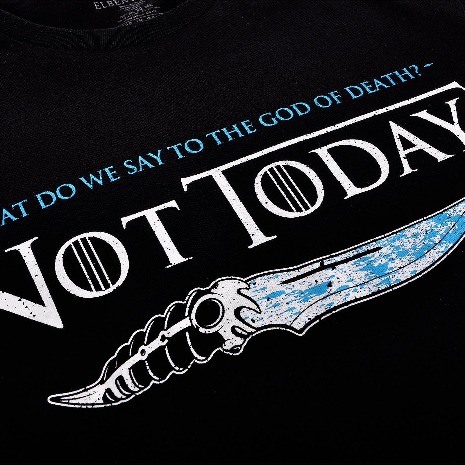 Productafbeelding Not Today T-Shirt voor Game of Thrones Fans Zwart