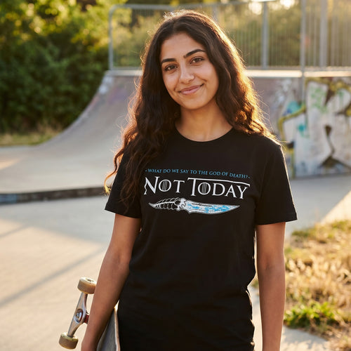 Productafbeelding Not Today T-Shirt voor Game of Thrones Fans Zwart