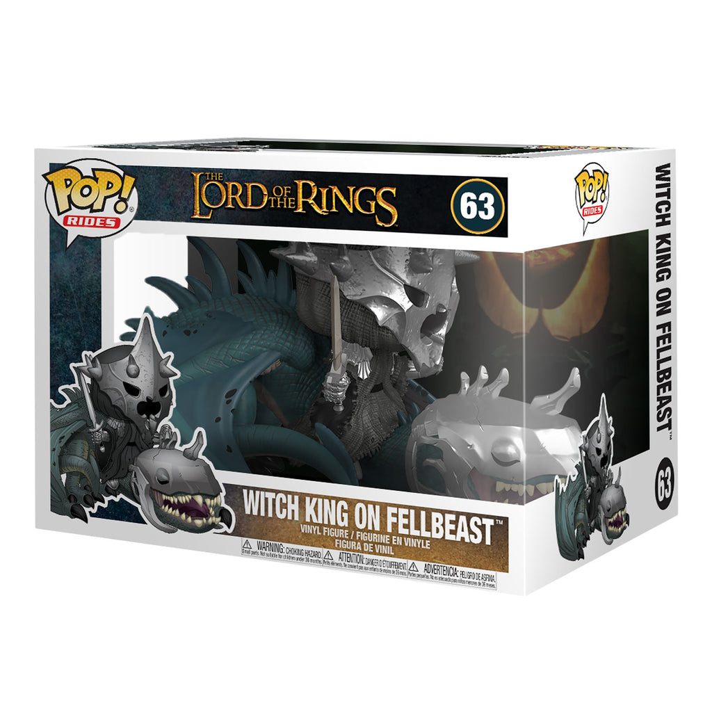 Productafbeelding Lord of the Rings - Heksenkoning op gevleugeld wezen Funko Pop Figurine