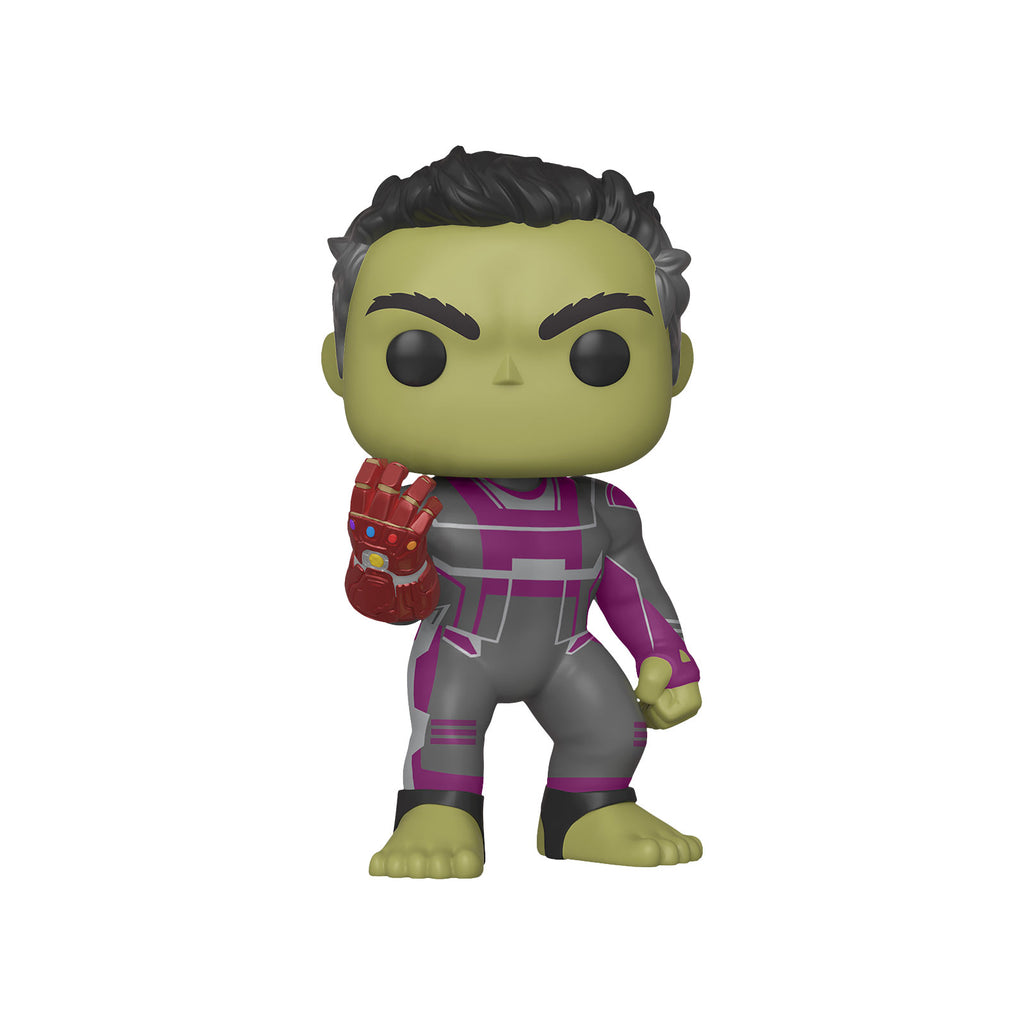 Productafbeelding Avengers - Hulk met Nano Gauntlet Endgame Funko Pop Bobblehead Figuur 16 cm