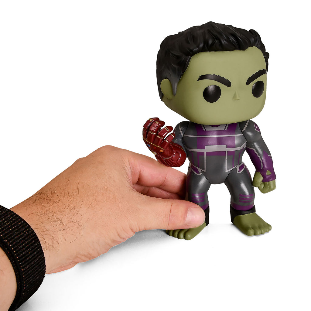 Productafbeelding Avengers - Hulk met Nano Gauntlet Endgame Funko Pop Bobblehead Figuur 16 cm