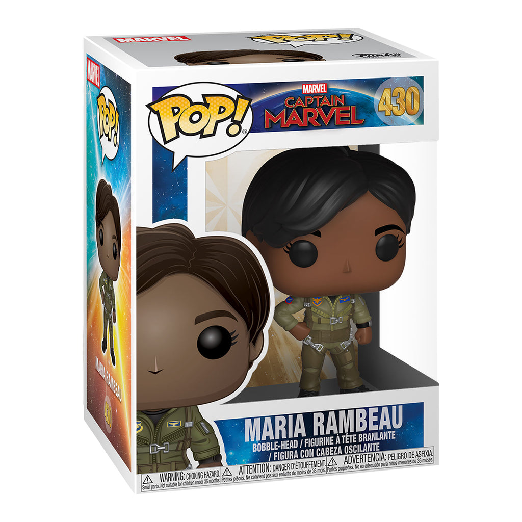 Productafbeelding Captain Marvel - Maria Rambeau Funko Pop Bobblehead Figuur