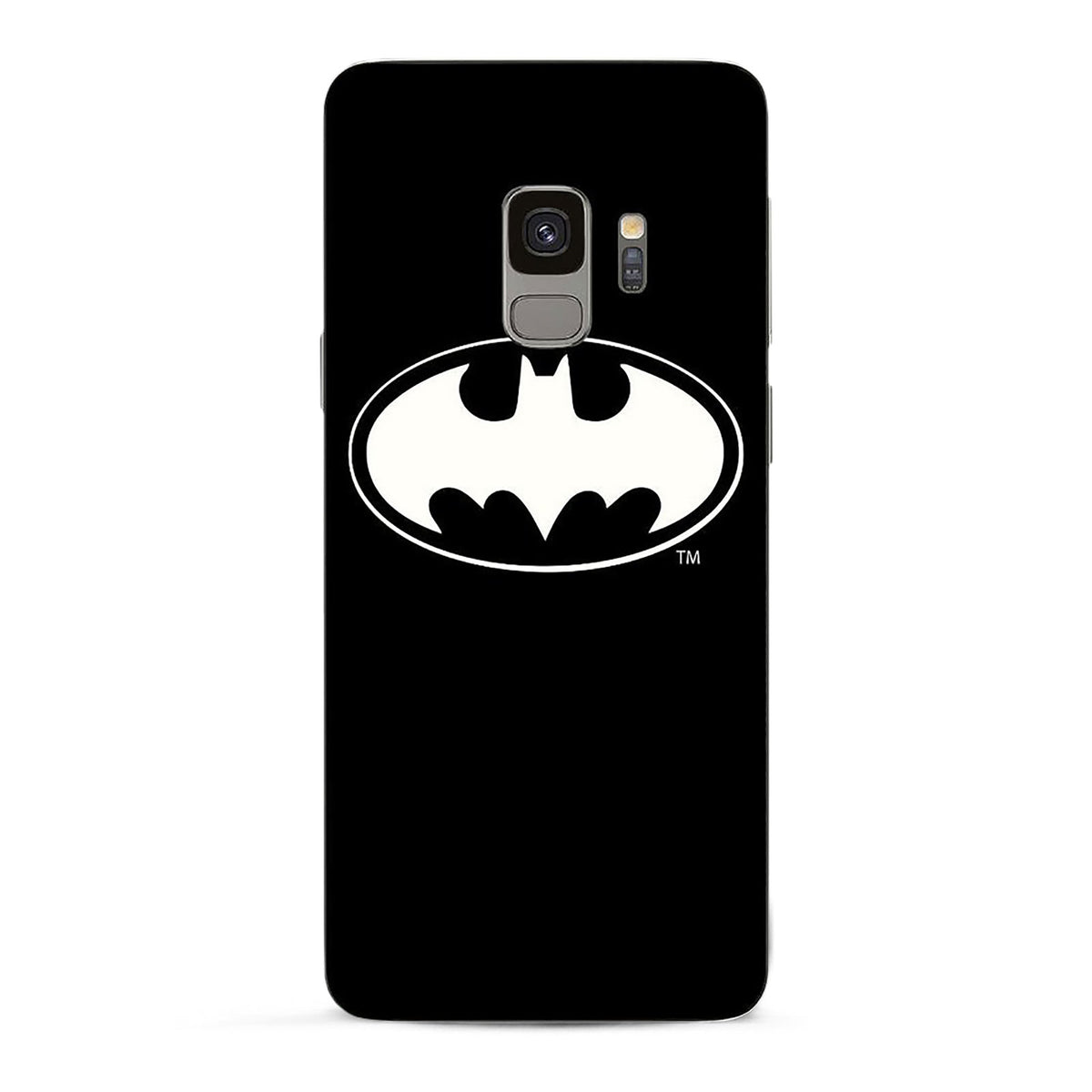 Productafbeelding Batman - Logo Samsung Galaxy S9 Telefoonhoesje Siliconen Zwart