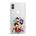 Productafbeelding Dragon Ball - Personages iPhone X / XS Telefoonhoesje Siliconen Transparant