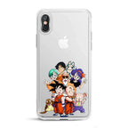 Productafbeelding Dragon Ball - Personages iPhone X / XS Telefoonhoesje Siliconen Transparant