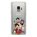Productafbeelding Dragon Ball - Personages Samsung Galaxy S9 Telefoonhoesje Siliconen Transparant