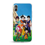 Productafbeelding Dragon Ball Z - Familie & Vrienden iPhone X / XS Siliconen Telefoonhoesje