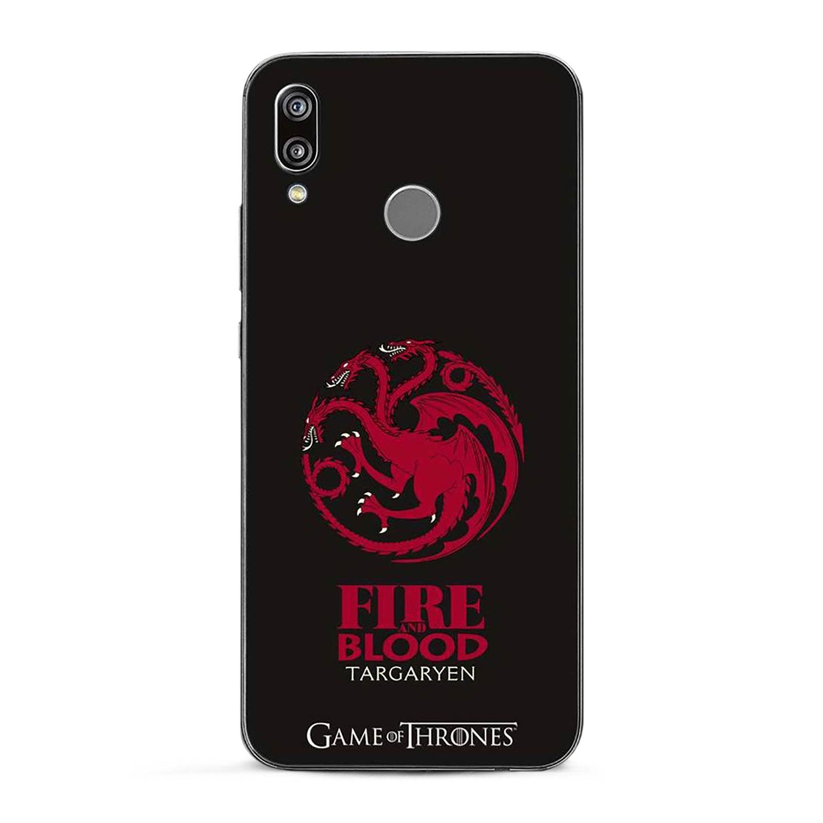 Productafbeelding Game of Thrones - Targaryen Wapenschild Huawei P20 Lite Telefoonhoesje Siliconen Zwart
