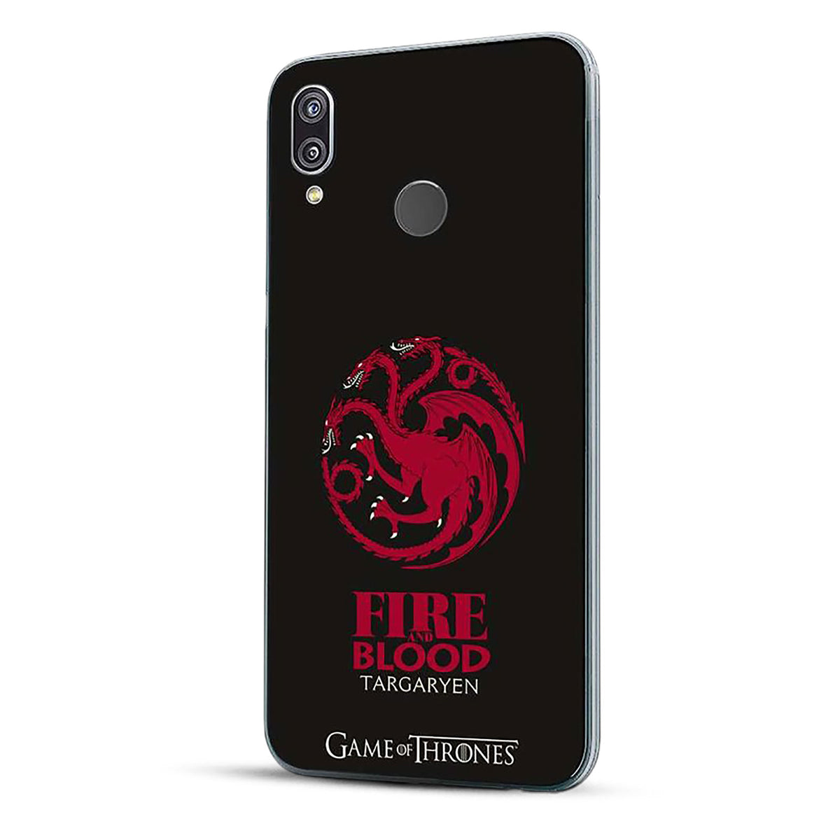 Productafbeelding Game of Thrones - Targaryen Wapenschild Huawei P20 Lite Telefoonhoesje Siliconen Zwart