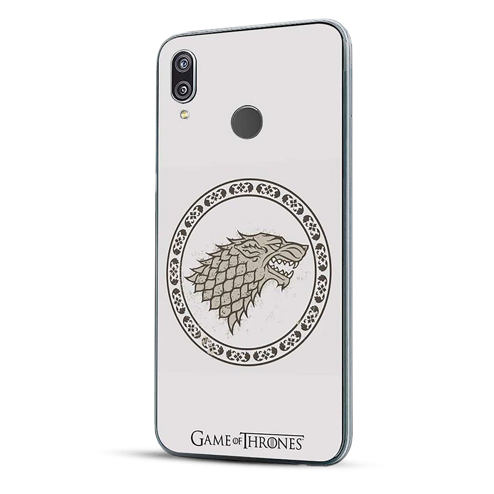 Productafbeelding Game of Thrones - Stark wapen Huawei P20 Lite telefoonhoesje siliconen wit