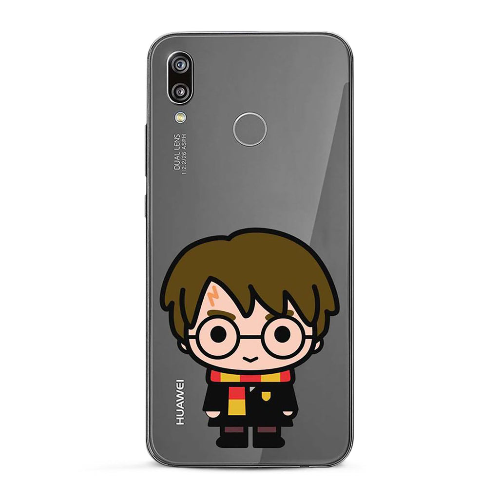 Productafbeelding Harry Potter - Chibi Huawei P20 Lite telefoonhoesje Silicone transparant