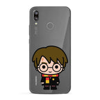 Productafbeelding Harry Potter - Chibi Huawei P20 Lite telefoonhoesje Silicone transparant