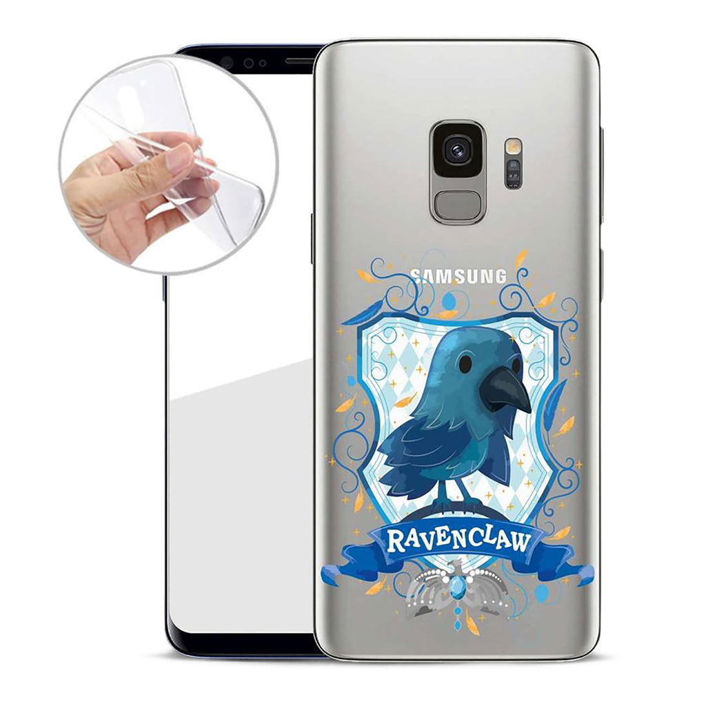 Productafbeelding Harry Potter - Magische Ravenclaw Samsung Galaxy S9 Telefoonhoesje Siliconen Transparant