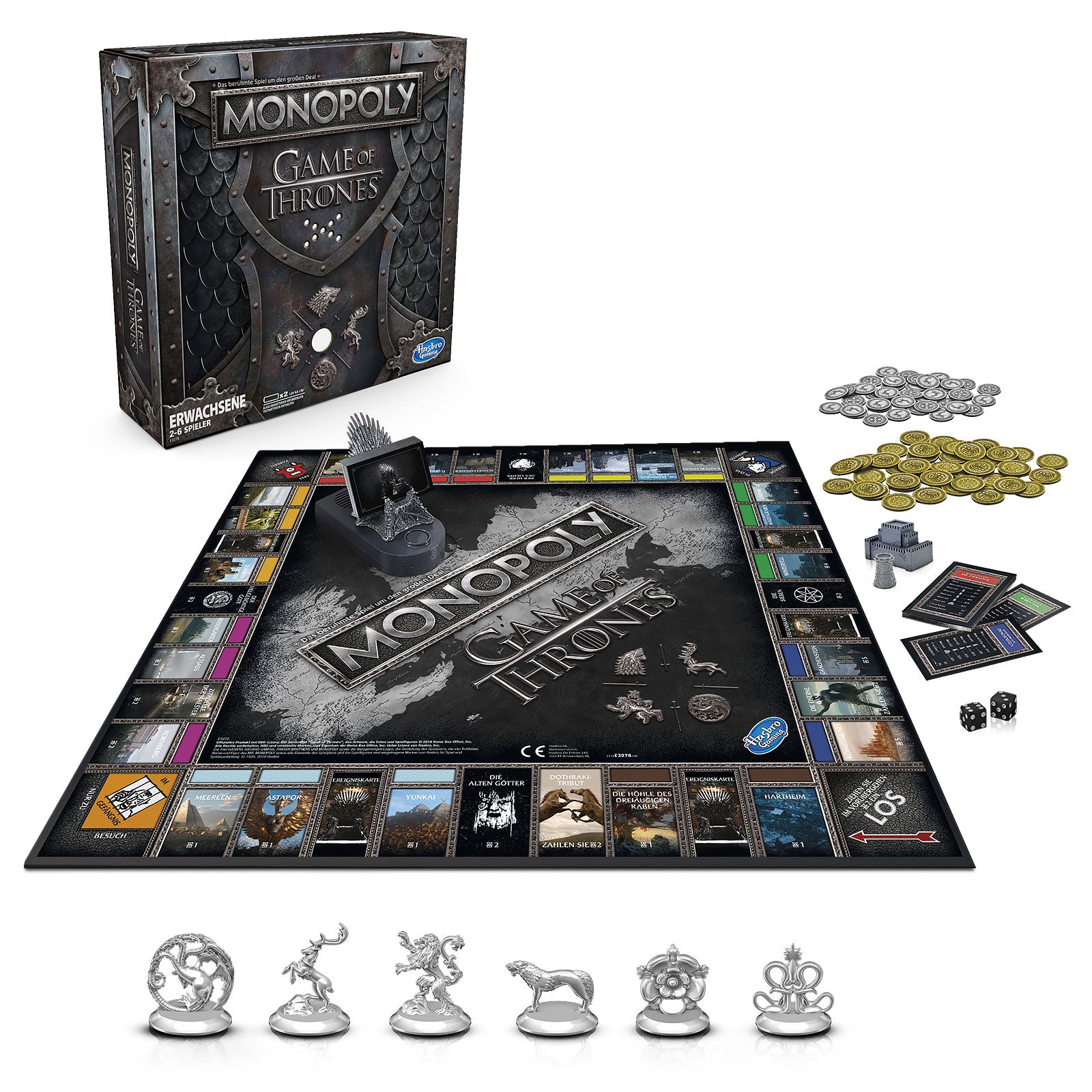Productafbeelding Game of Thrones - Monopoly met geluid