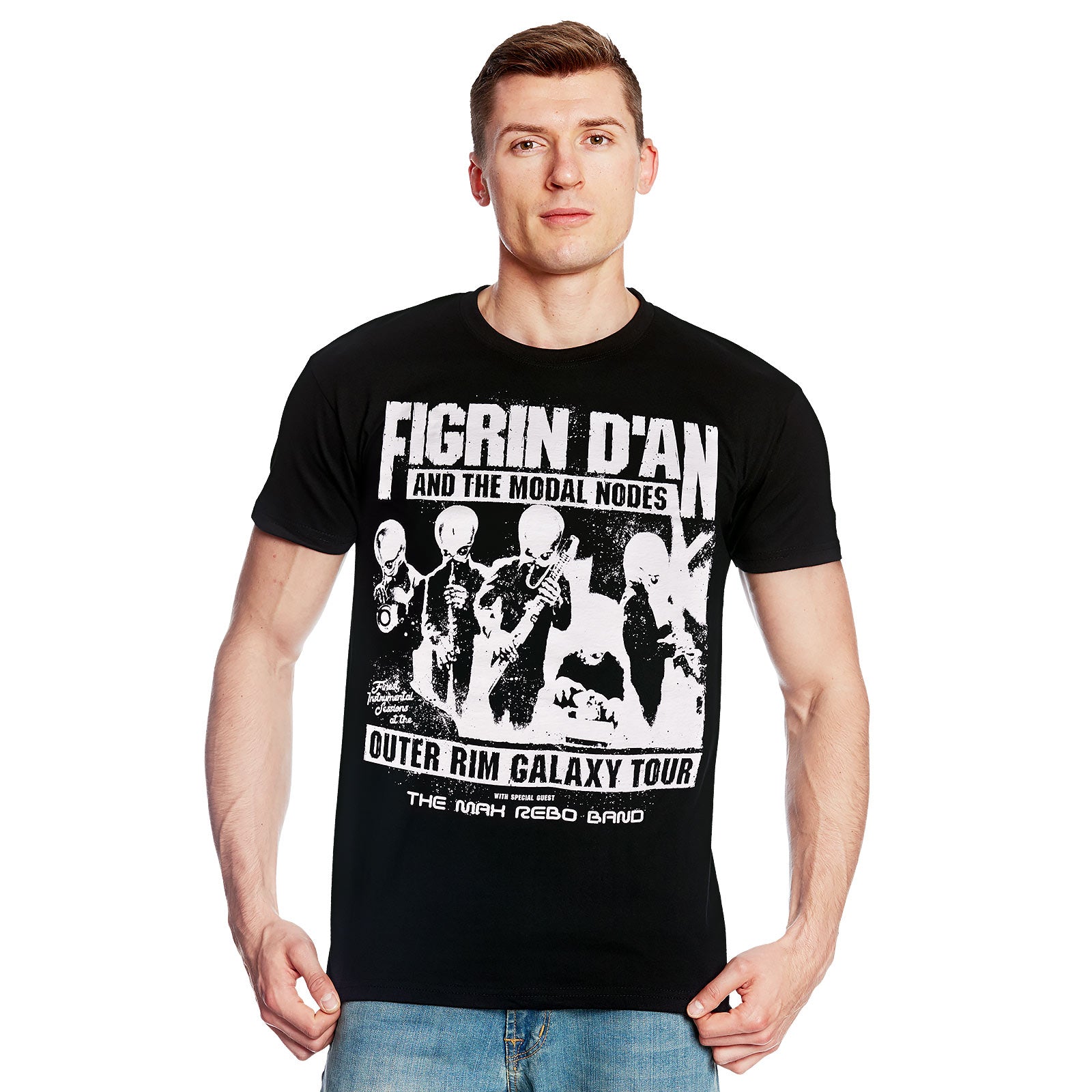 Productafbeelding Cantina Band Outer Rim Galaxy Tour T-Shirt - Star Wars
