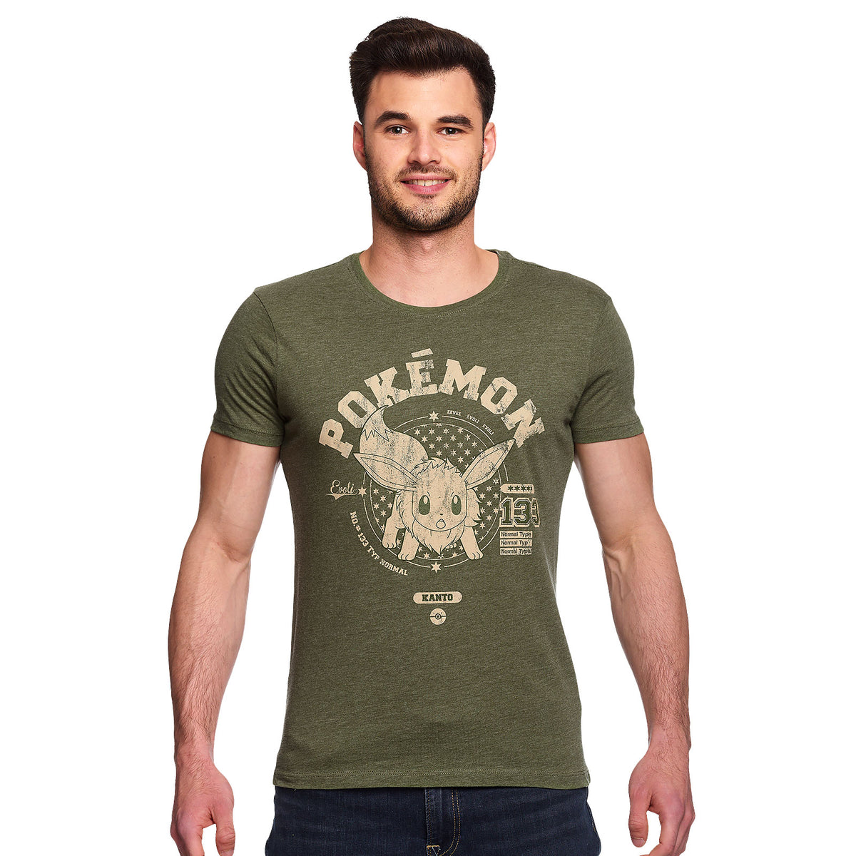 Productafbeelding Pokemon - Eevee T-shirt groen