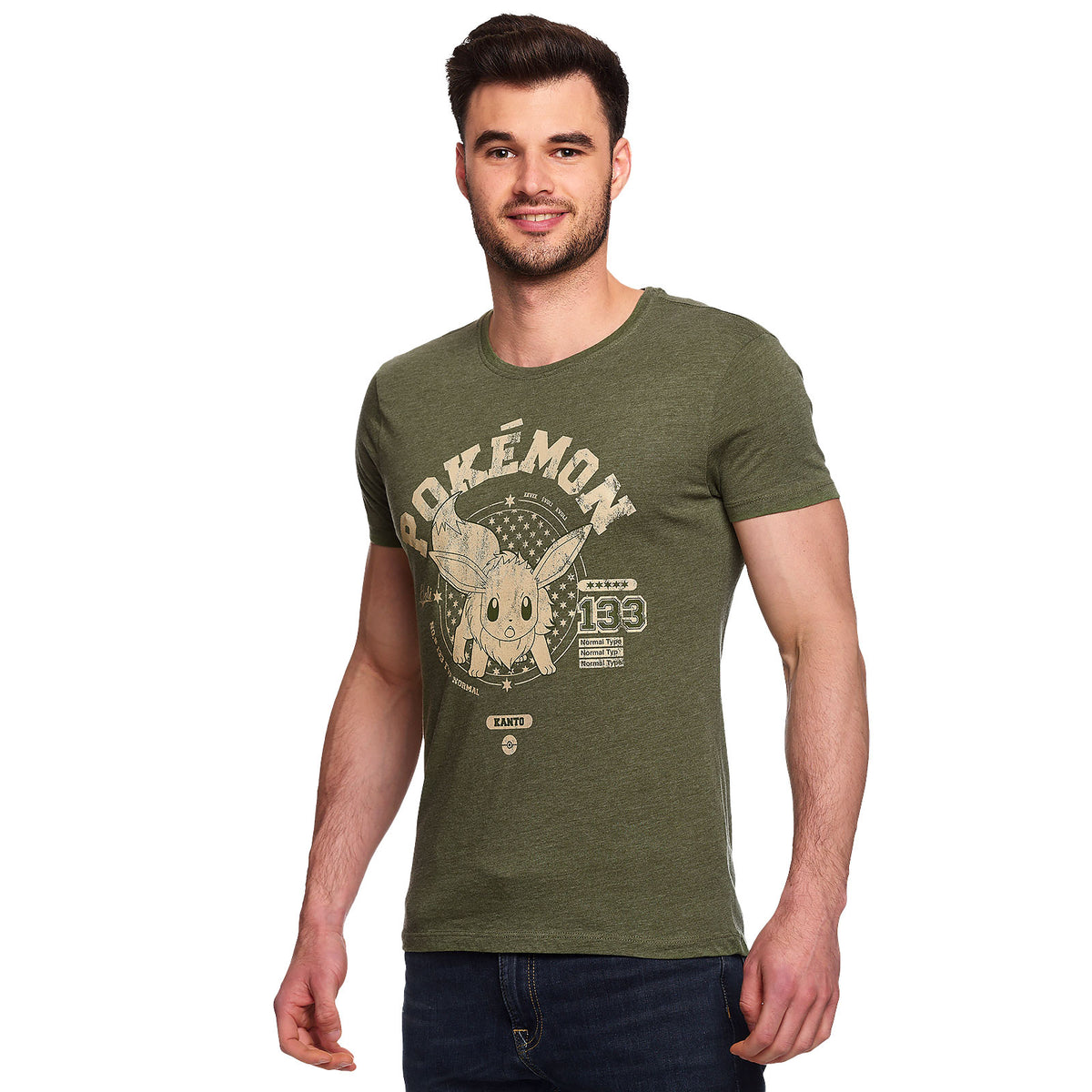 Productafbeelding Pokemon - Eevee T-shirt groen