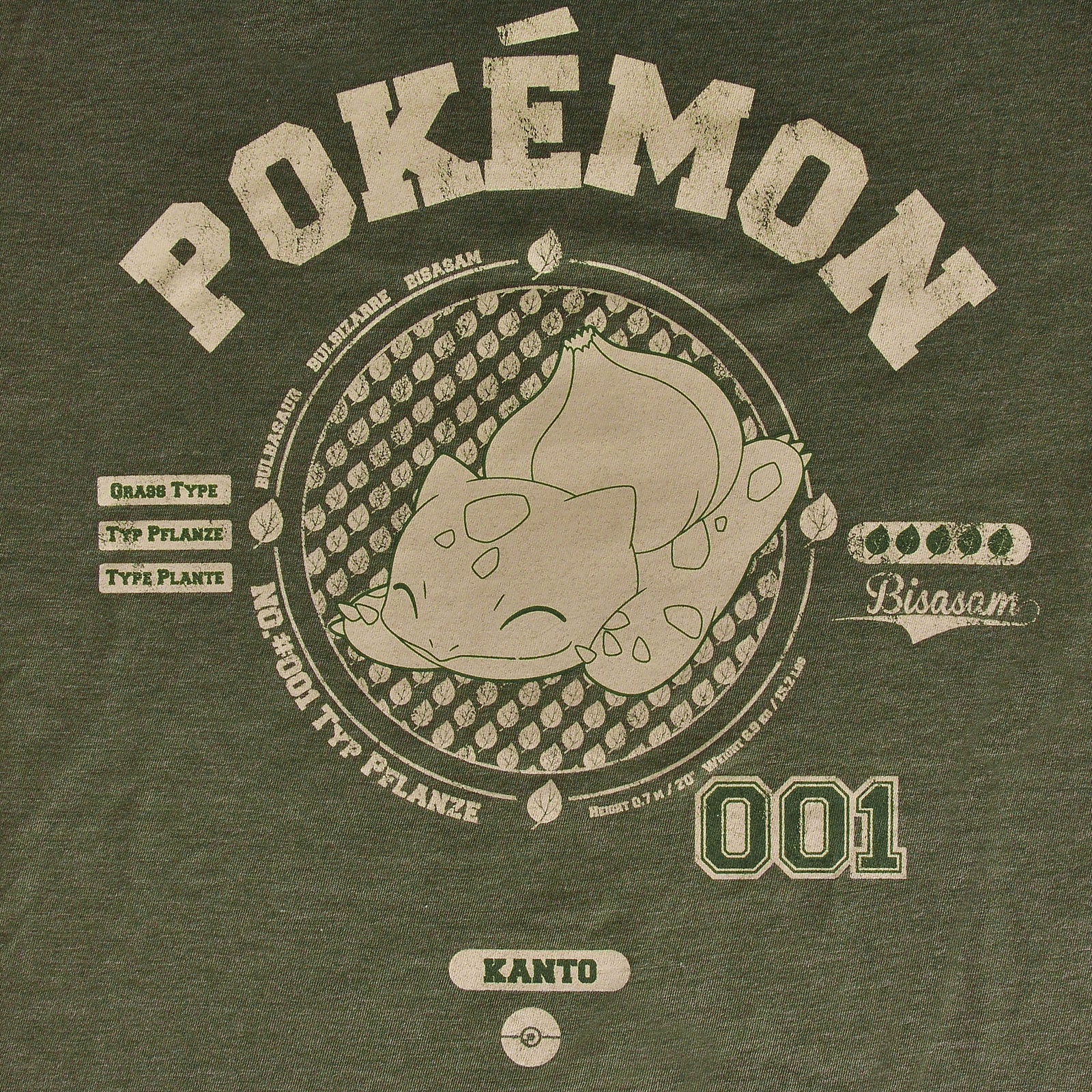 Productafbeelding Pokemon - Bulbasaur T-shirt groen