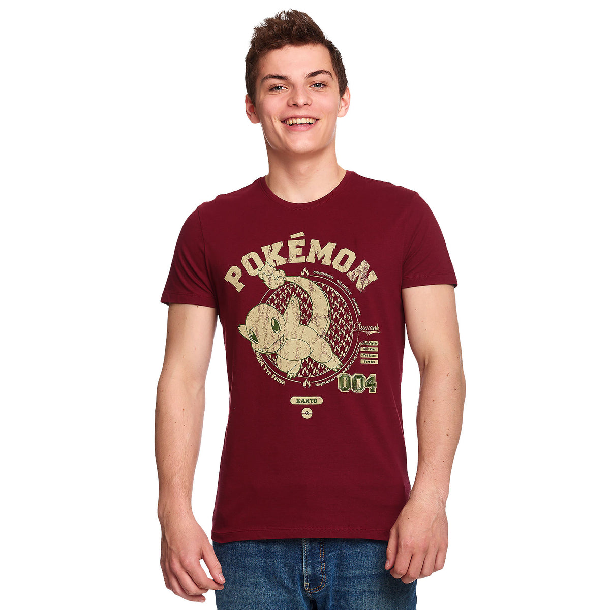Productafbeelding Pokemon - Charmander T-shirt rood
