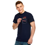 Productafbeelding Deadpool - Pocket T-shirt blauw