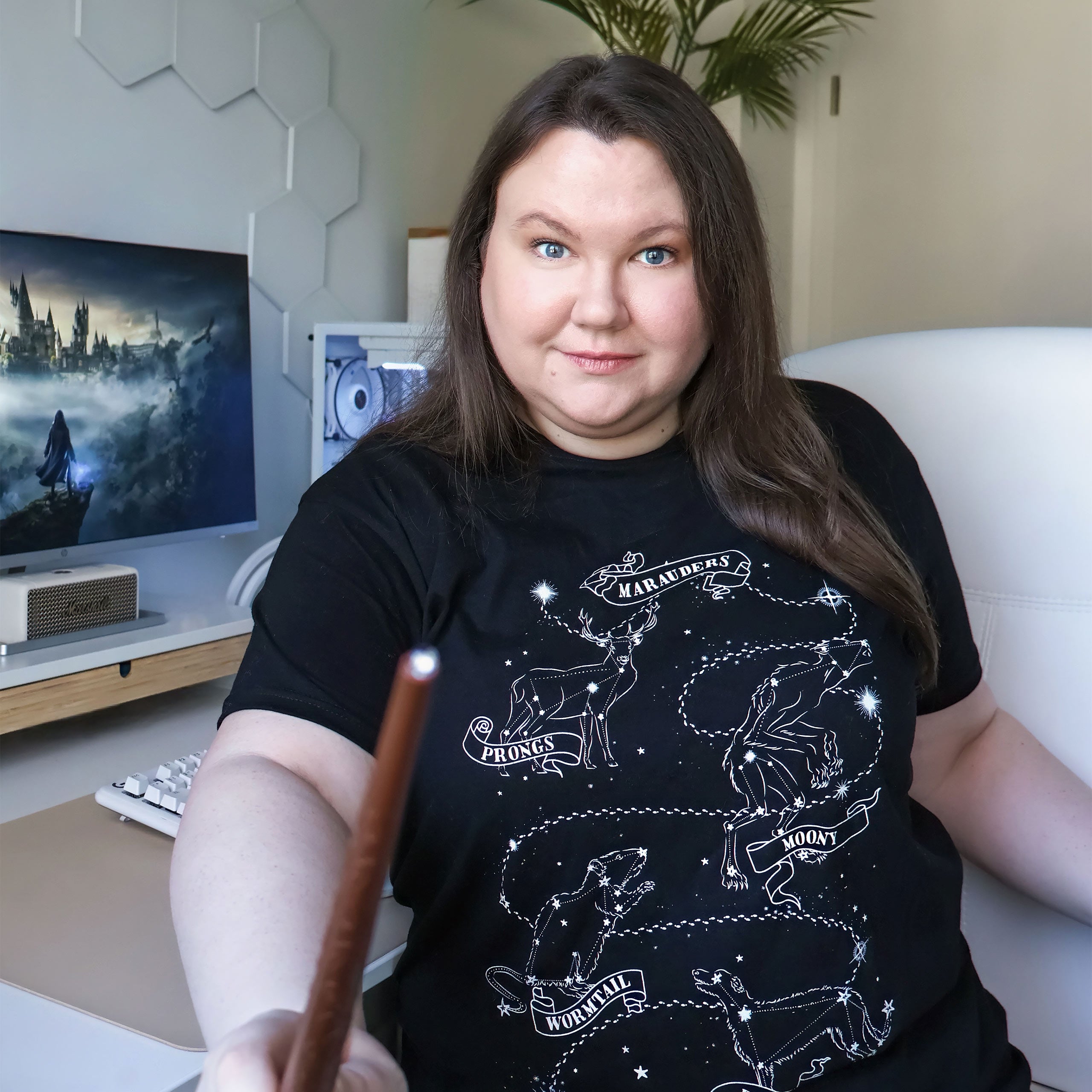 Productafbeelding Harry Potter - Marauders Astrologie T-Shirt Zwart