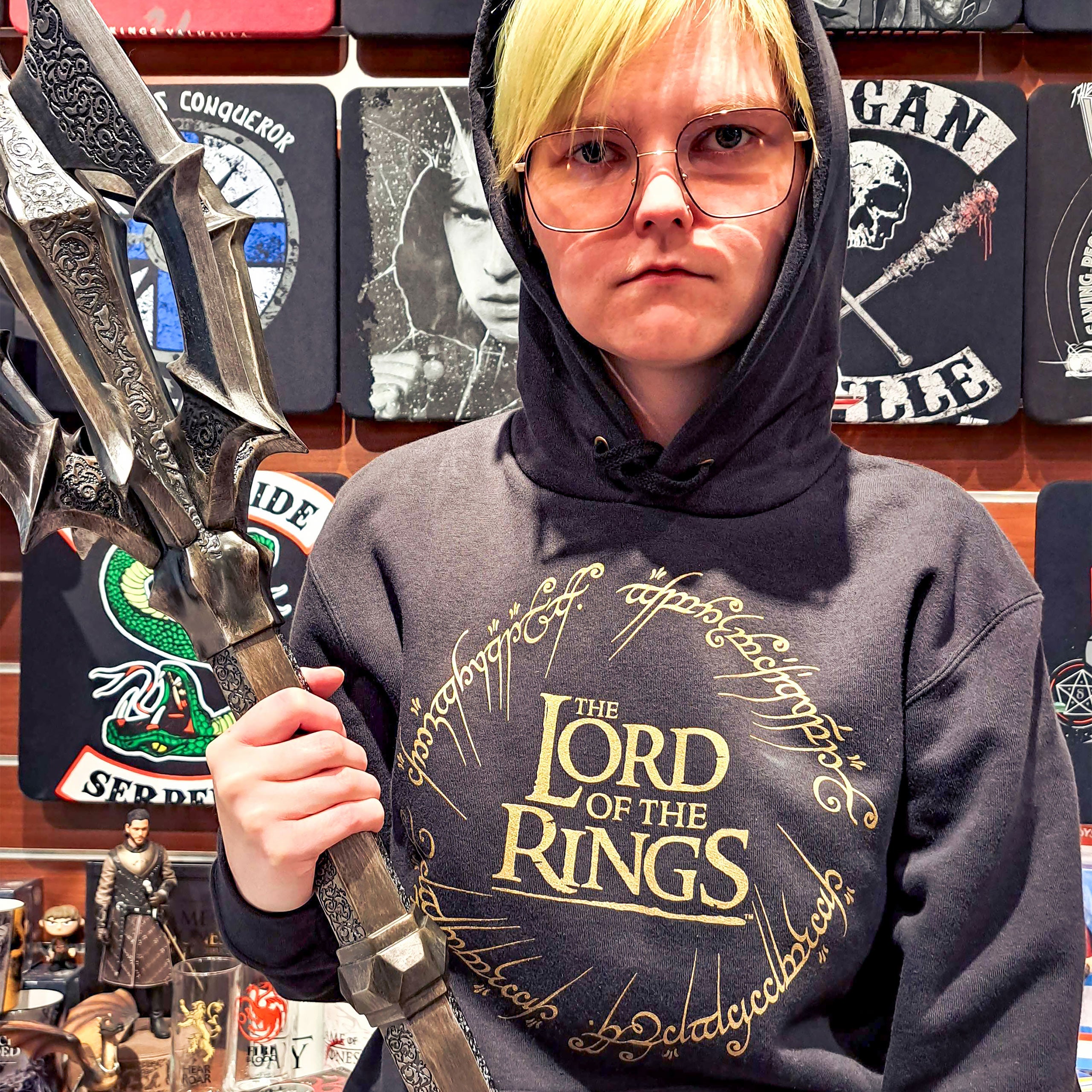Product image The Lord of the Rings - The One Ring Hoodie Black