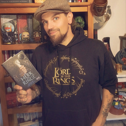 Productafbeelding The Lord of the Rings - De Ene Ring Hoodie Zwart