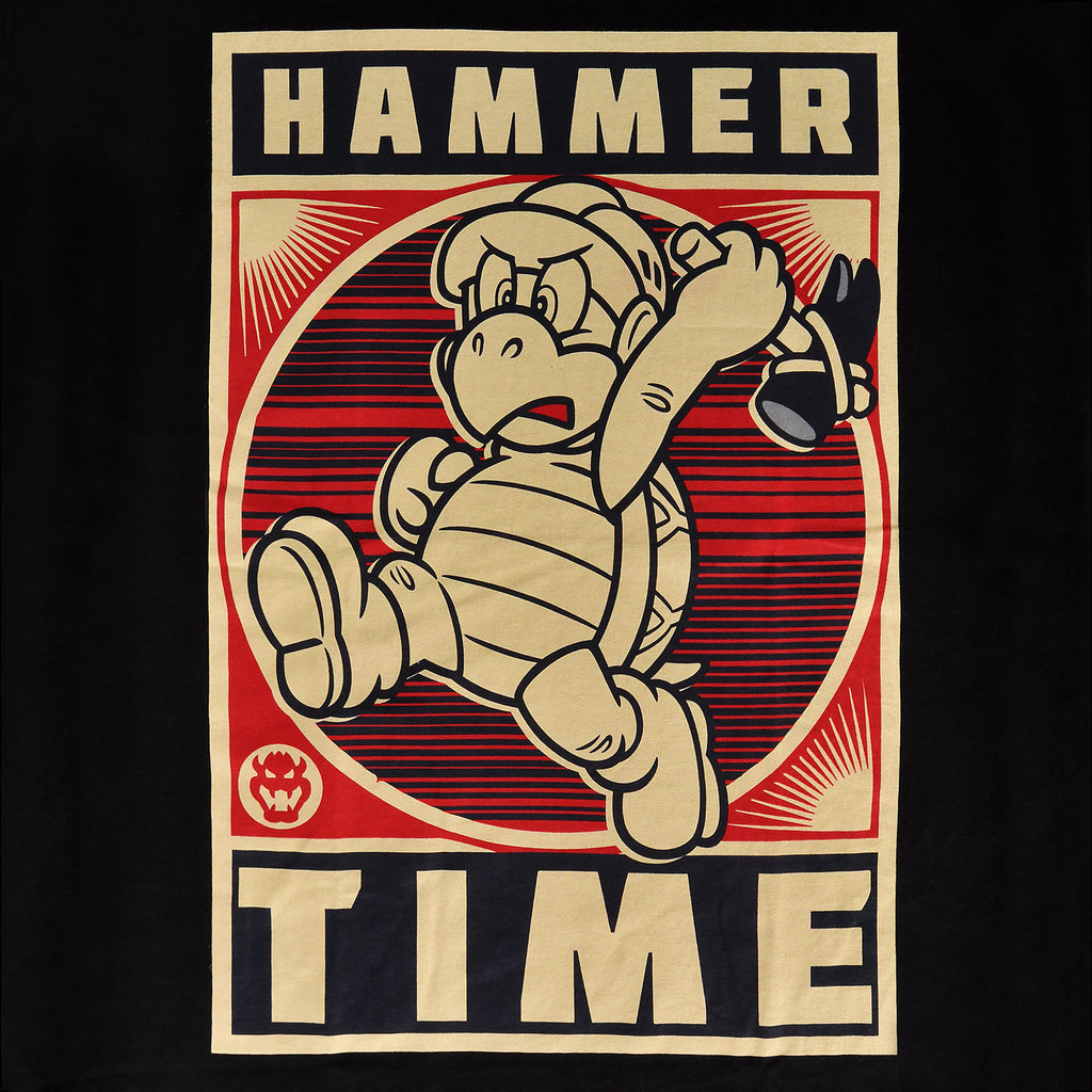 Productafbeelding Super Mario - Hammertime T-shirt Zwart