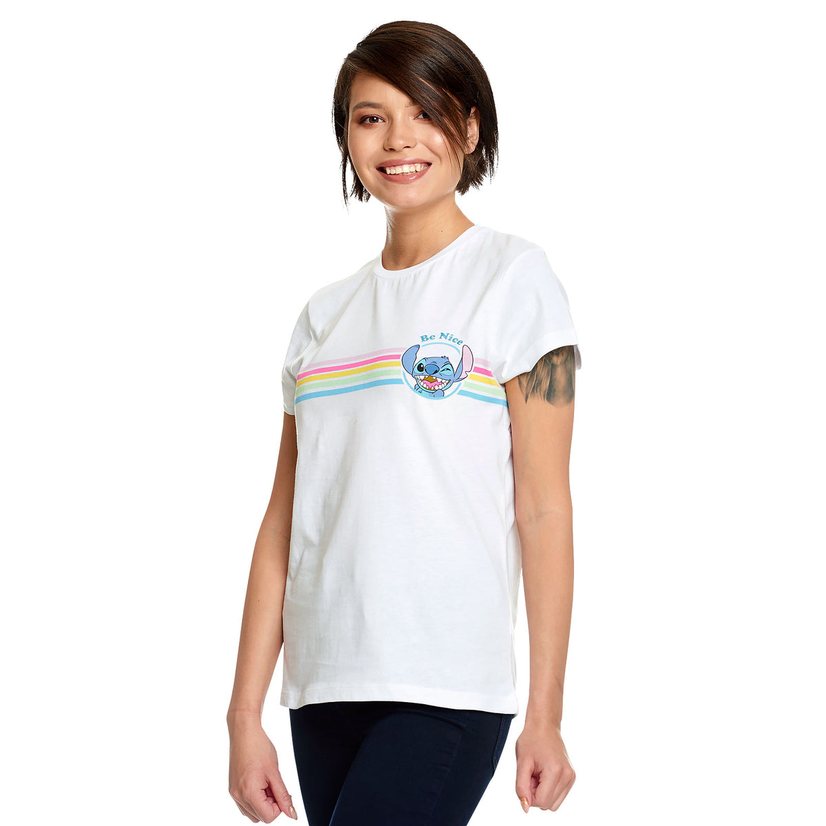 Product image Lilo & Stitch - Be Nice Women's T-Shirt White