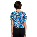 Productafbeelding Lilo & Stitch - Aloha Stitch Dames T-Shirt met Knoop