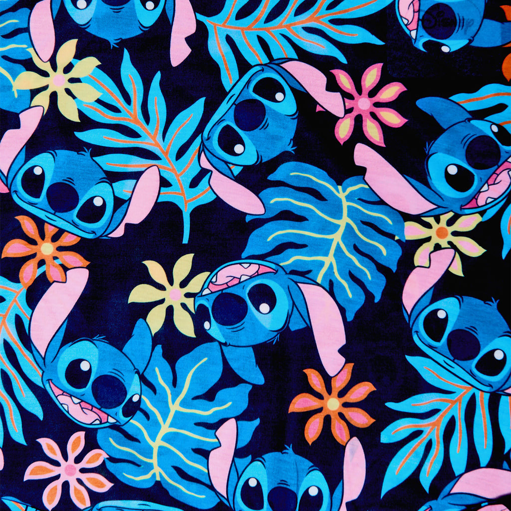 Productafbeelding Lilo & Stitch - Aloha Stitch Dames T-Shirt met Knoop