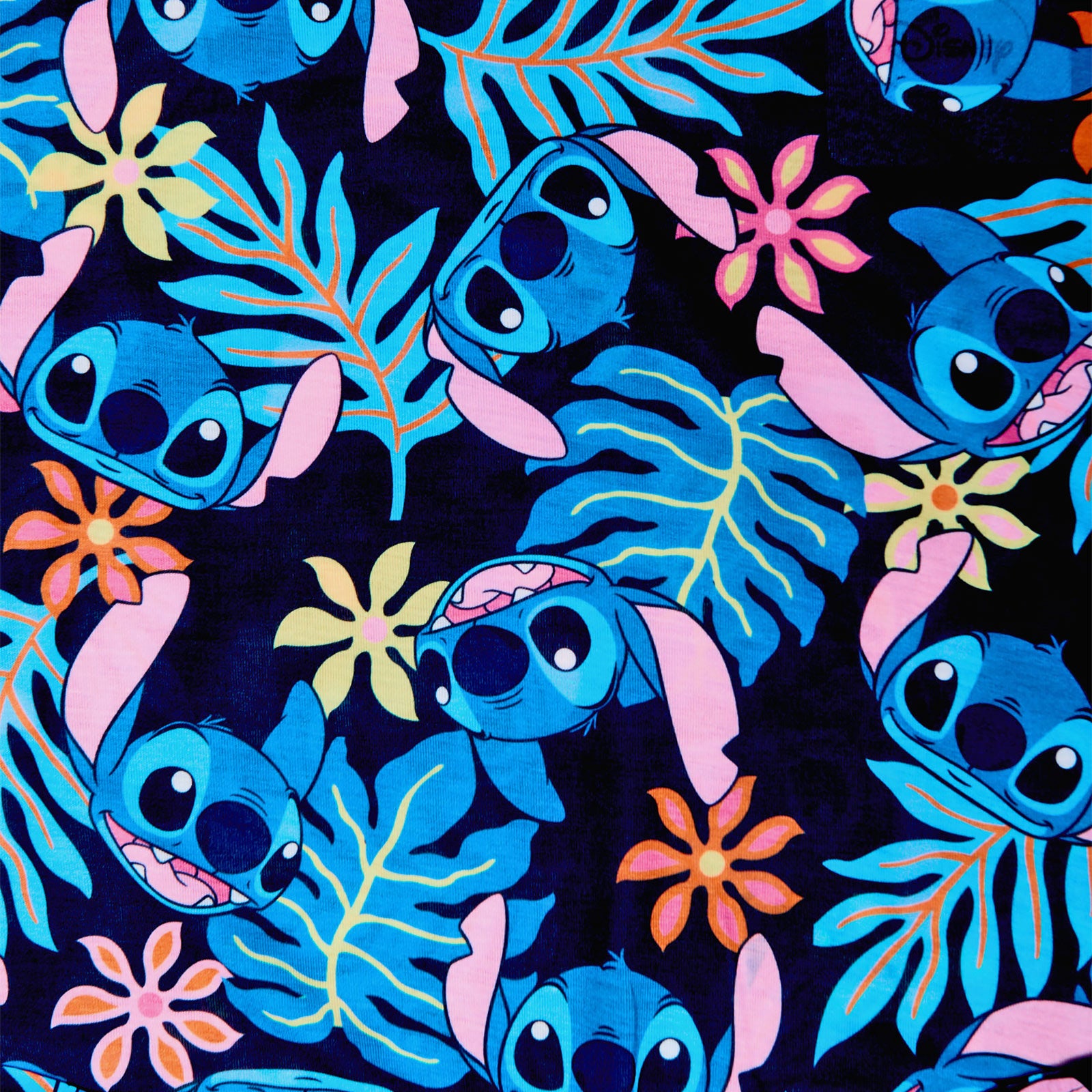 Productafbeelding Lilo & Stitch - Aloha Stitch Dames T-Shirt met Knoop