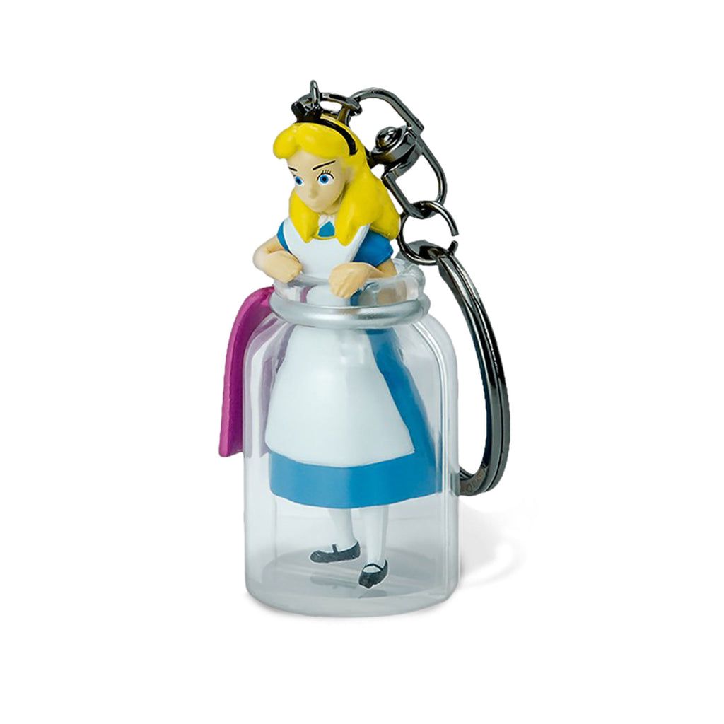 Productafbeelding Alice in Wonderland - Alice in Fles 3D Sleutelhanger