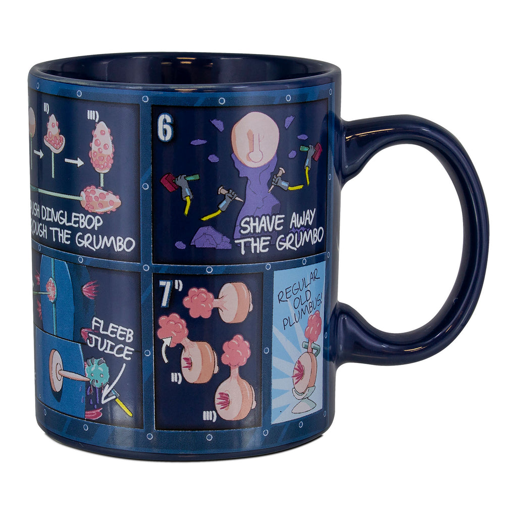 Productafbeelding Rick en Morty - Plumbus Instructie Mok