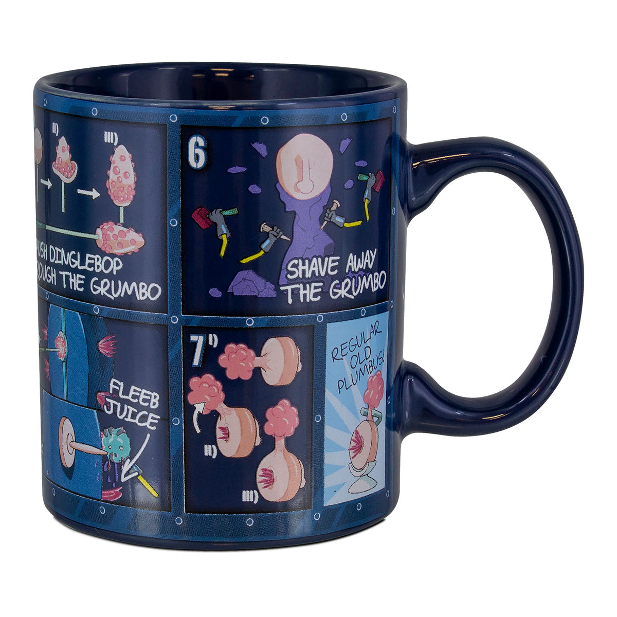 Productafbeelding Rick en Morty - Plumbus Instructie Mok