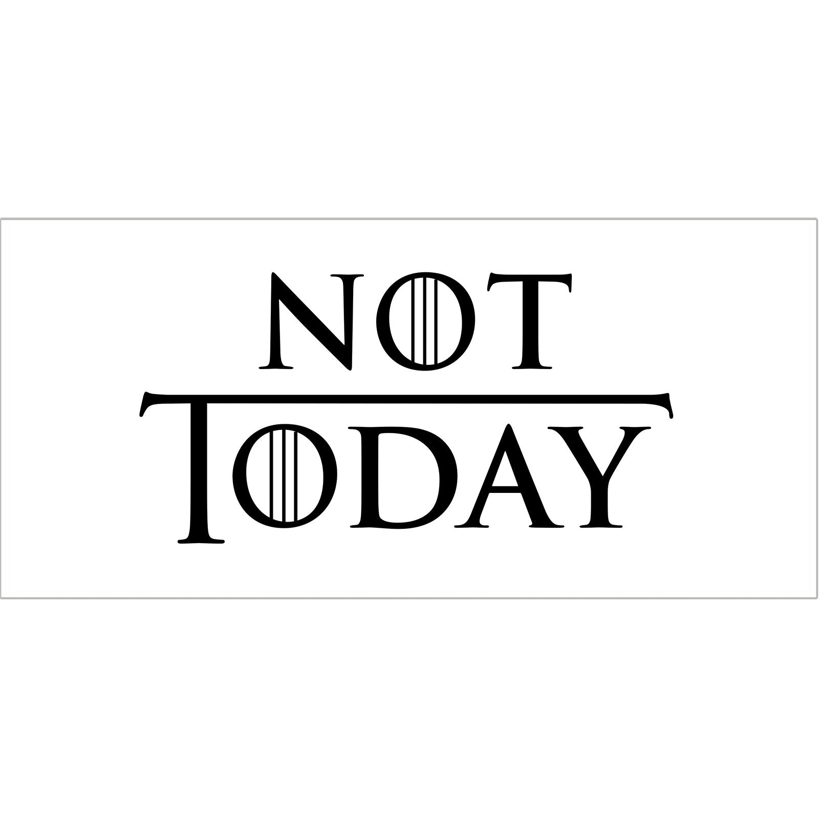 Productafbeelding Not Today Mok voor Game of Thrones Fans